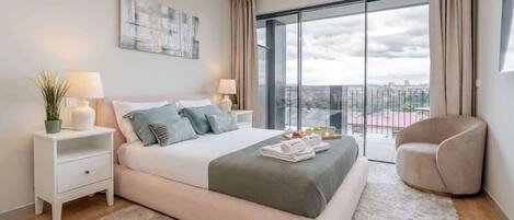 1 Schlafzimmer, Bügeleisen/Bügelbrett, kostenloses WLAN, Bettwäsche