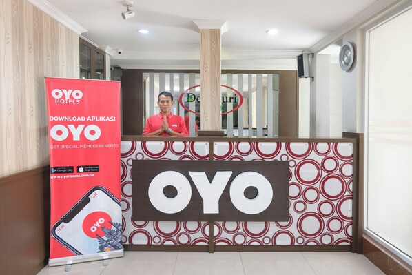 Reception - Hotel O near Jogja Expo Center formerly Hotel Desa Puri (Baturetno)