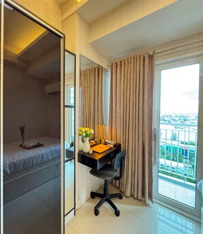 1 bedroom, desk, iron/ironing board, free WiFi