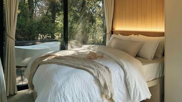 1 soverom og sengetøy