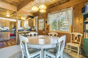 Dining - Million-Dollar View: Waterfront Cabin in Bridgton! (Bridgton)