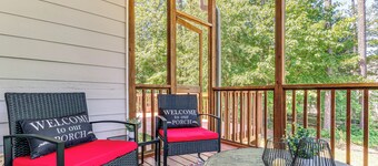 Fire Pit + Pool Access: Quiet Holly Springs Home