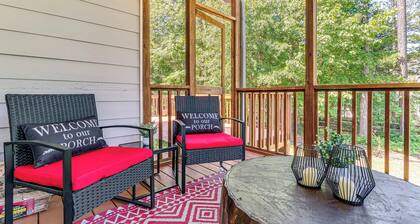 Fire Pit + Pool Access: Quiet Holly Springs Home