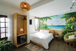 Honeymoon Studio | Desk, laptop workspace, free WiFi - Eden Westlake Hotel (Hanoi)