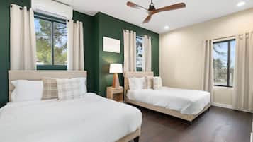 5 bedrooms, desk, iron/ironing board, free WiFi