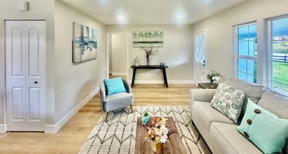 3-bedroom house in peaceful Campbell with WiFi