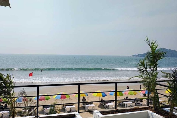 Deluxe Room, Balcony, Sea View | Terrace/patio