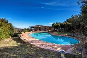 Seasonal outdoor pool - Villa Sul Golfo (Arzachena)