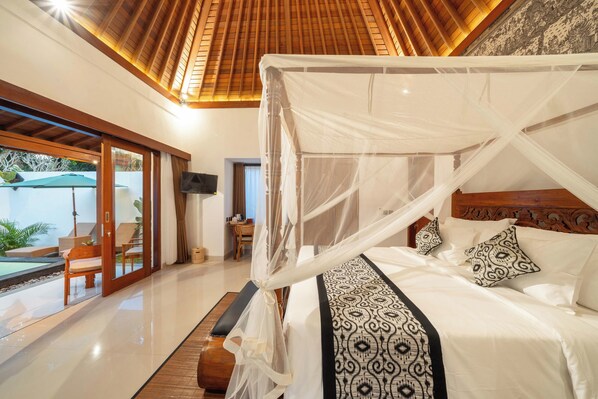 Villa de lujo, vista al valle | 1 habitación, minibar, escritorio y wifi gratis 