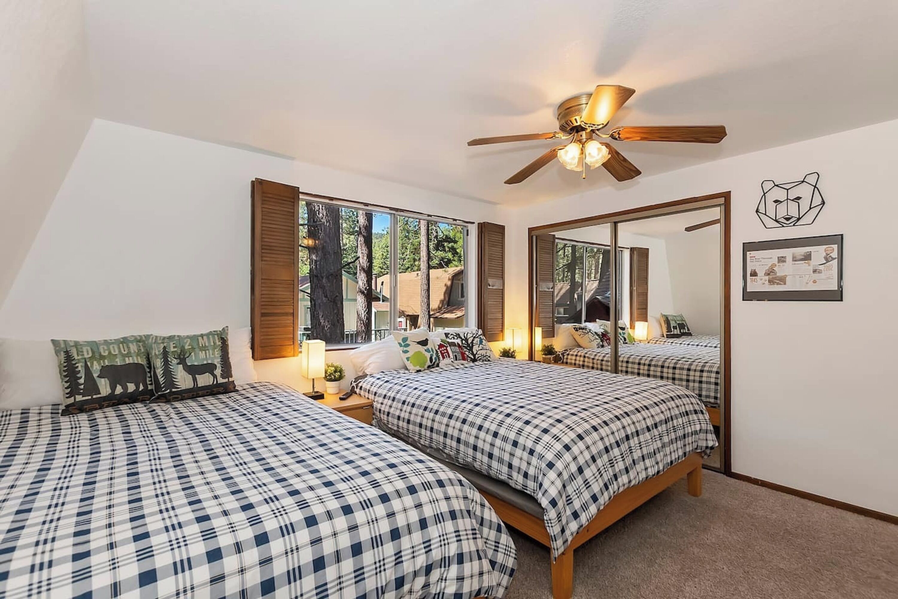 Signature Cabin, 2 Bedrooms, Fireplace, Mountain View | 2 bedrooms, individually decorated, individually furnished
