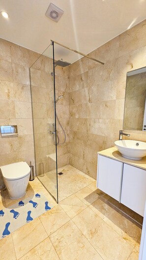Apartment, City View | Bathroom - Larnaca Beach Bliss Apartment (Larnaca)