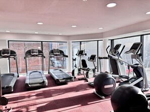 Fitnessbereich