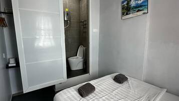 Desk, iron/ironing board