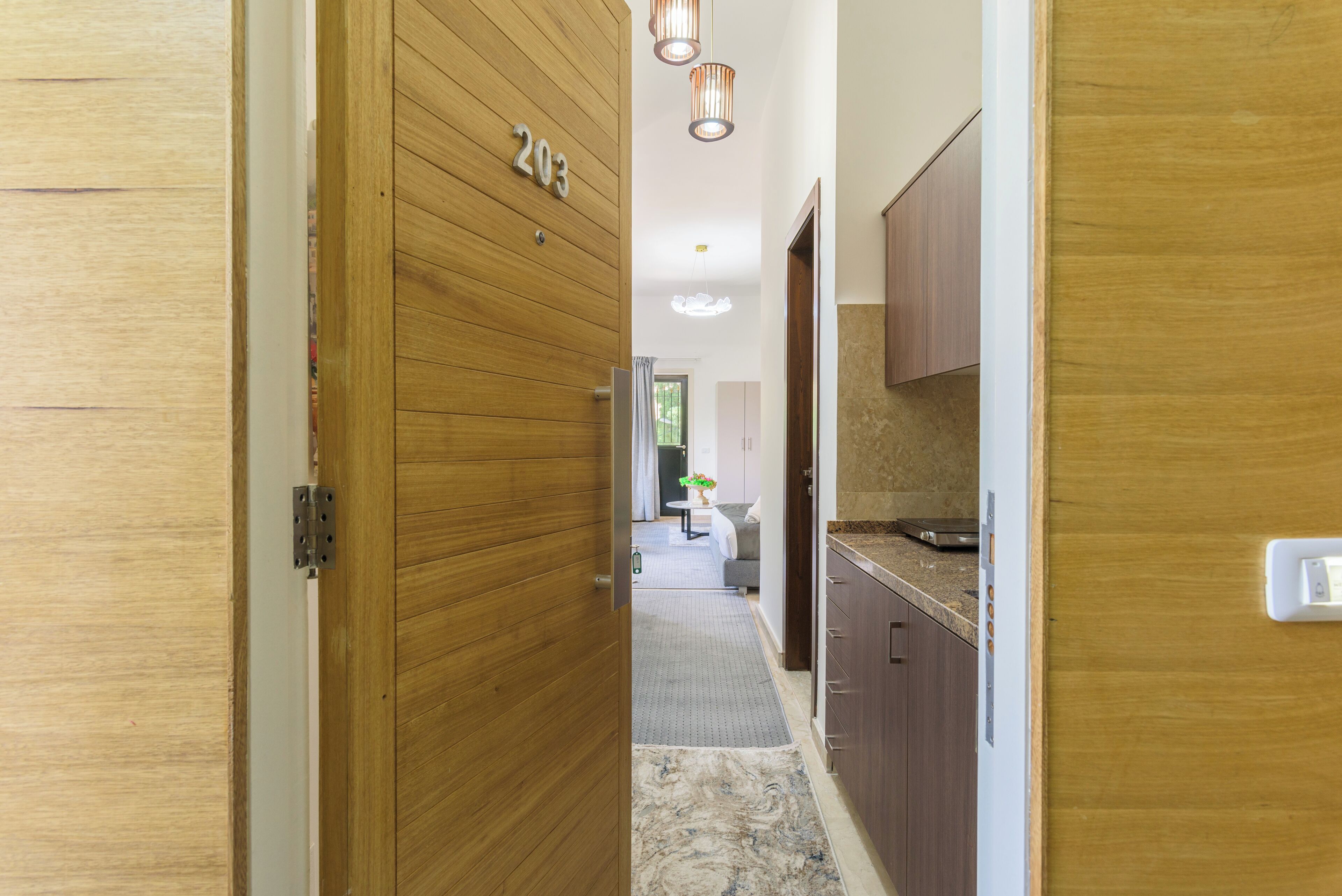 开间, 1 张双人床, 无烟房, 山景 | 高档床上用品、特色装修、特色家居、遮光窗帘