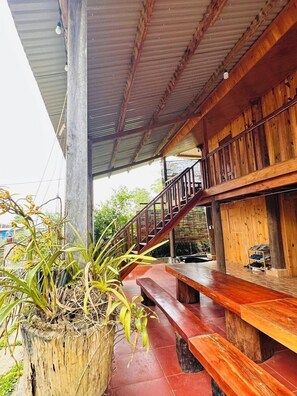 Living area - Thanh Binh Homestay Mang Den TT Mang Den (Kon Plong)