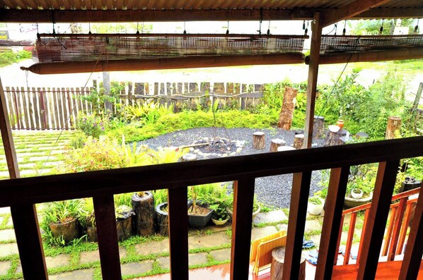 Terrace/patio - Thanh Binh Homestay Mang Den TT Mang Den (Kon Plong)