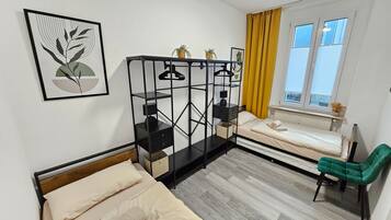 3 Schlafzimmer, kostenloses WLAN, Bettwäsche