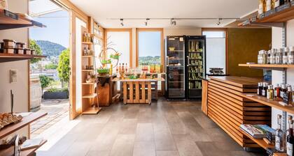 Ferienwohnung 'Hofquartier' mit Gemeinschaftsgarten, Balkon und Wi-Fi