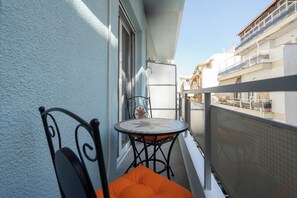 Appartement Supérieur, balcon, vue ville | Balcon