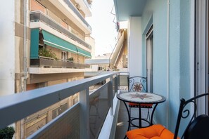 Leilighet – superior, balkong, byutsikt | Utsikt fra rommet