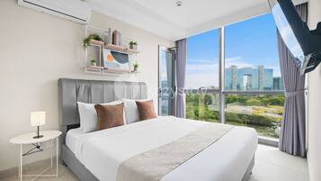 Apartemen, 1 kamar tidur, pemandangan kota | Pemandangan dari kamar