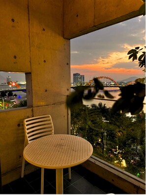 Suite de lujo, balcón | Vista del balcón