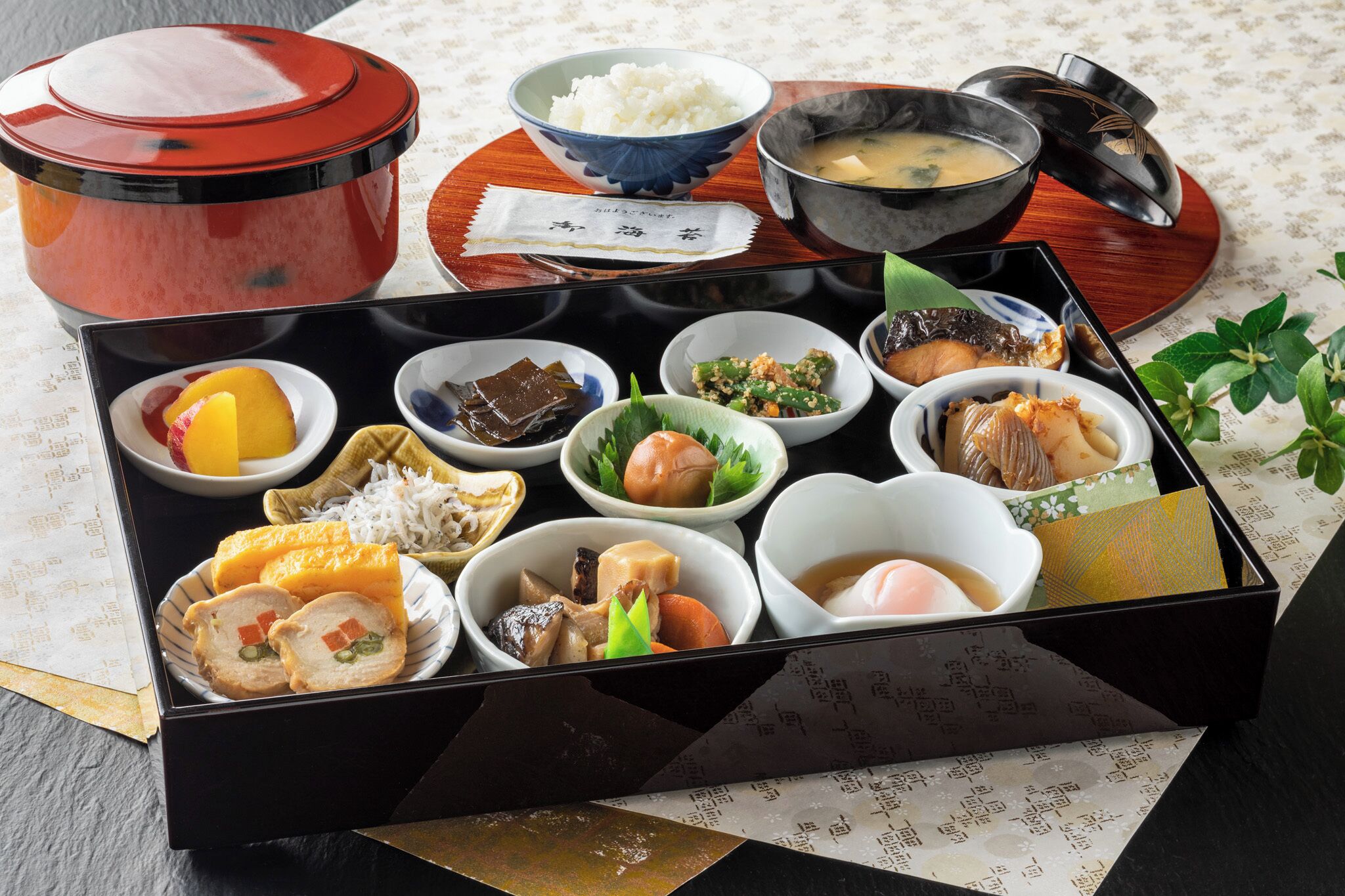 Daily Japanese breakfast for a fee