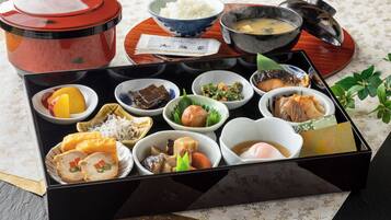 Daily Japanese breakfast for a fee