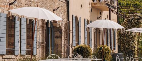 Fassade der Unterkunft