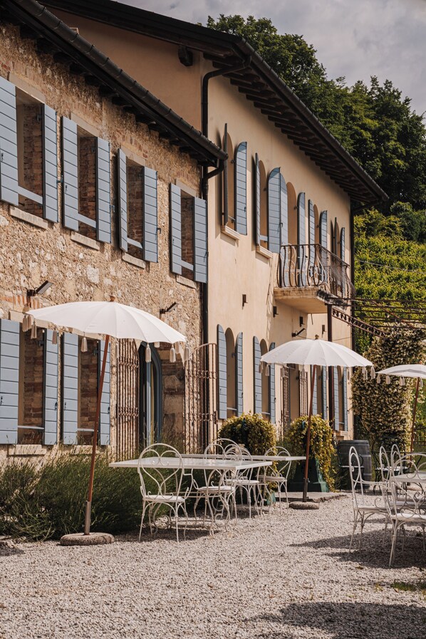 Façade de l’hébergement