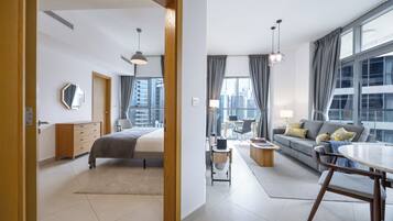 Apartment, Air conditioning, City View | 1 bedroom, free WiFi