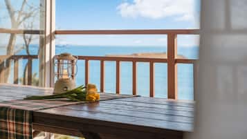 ベーシック ルーム 1 ベッドルーム (Room 204(Ocean View /BBQ /Terras)) | 1 室のベッドルーム、WiFi (無料)