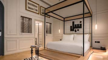 Nabil - Superior King Room | Premium bedding, minibar, in-room safe, blackout drapes