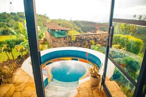 Luksusmökki, parveke, vuoristonäköala | Näkymä huoneesta