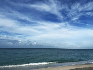 Na praia 