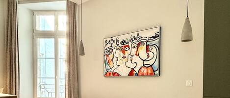 1 Schlafzimmer, Bügeleisen/Bügelbrett, Internetzugang, Bettwäsche