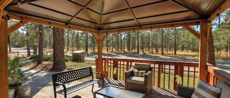 Cabaña Prestigio, 2 habitaciones, cocina | Balcón