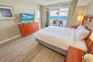 3 bedrooms, iron/ironing board, free WiFi, bed sheets - Dunes Village 3BR | Waterpark | Direct  Oceanfront (Myrtle Beach)