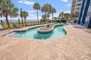 Indoor pool, a heated pool