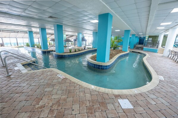 Inomhuspool och uppvärmd pool