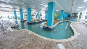 Indoor pool, a heated pool