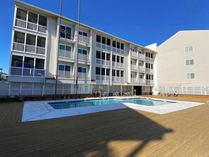 Indoor pool, a heated pool
