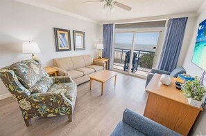 TV, offices - 3BR New at Paradise Resort,King Suite,Pools,Views! (Myrtle Beach)