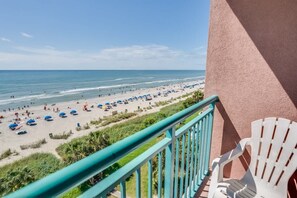 Beach nearby - New 1BR Direct Oceanfront  Sandcastle South, Pools (Myrtle Beach)
