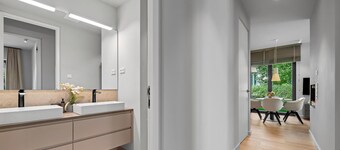 Coastal Suite - infrared shower, ethanol fireplace, wine fridge, terrace,Quooker