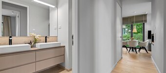 Coastal Suite - infrared shower, ethanol fireplace, wine fridge, terrace,Quooker