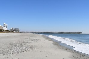 On the beach