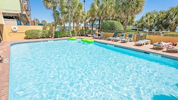 Indoor pool, a heated pool