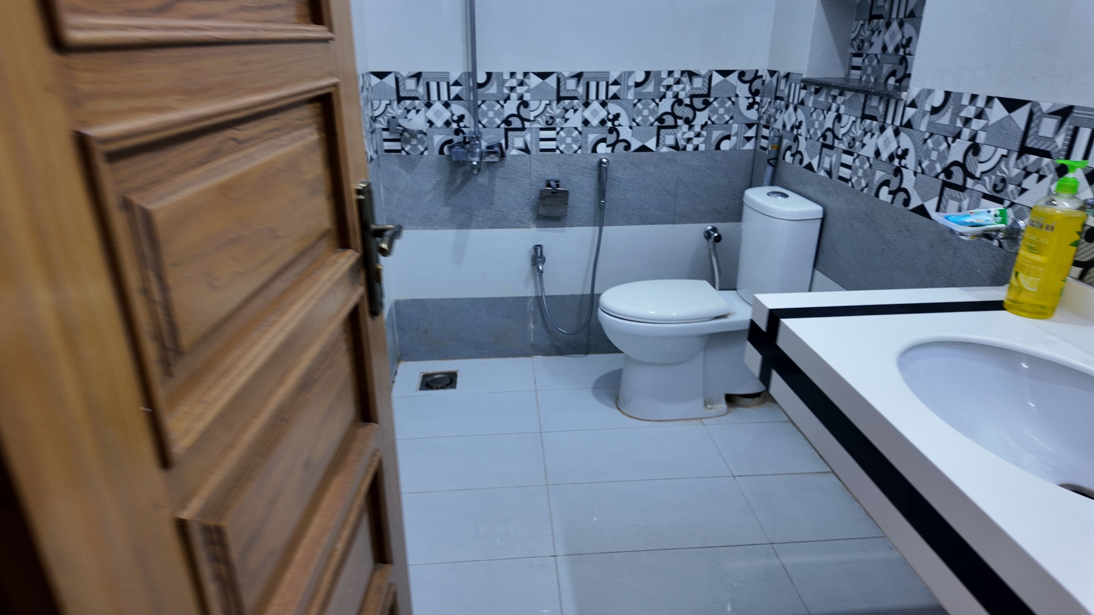 Handdoeken, zeep, toiletpapier