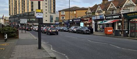 Leilighet – deluxe, byutsikt | Gateutsikt